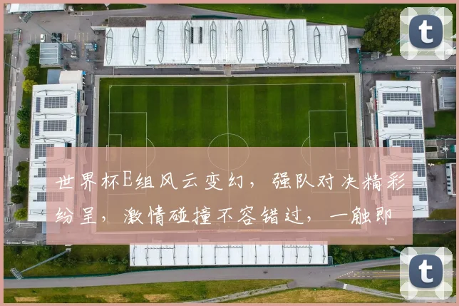 世界杯E组风云变幻，强队对决精彩纷呈，激情碰撞不容错过，一触即发