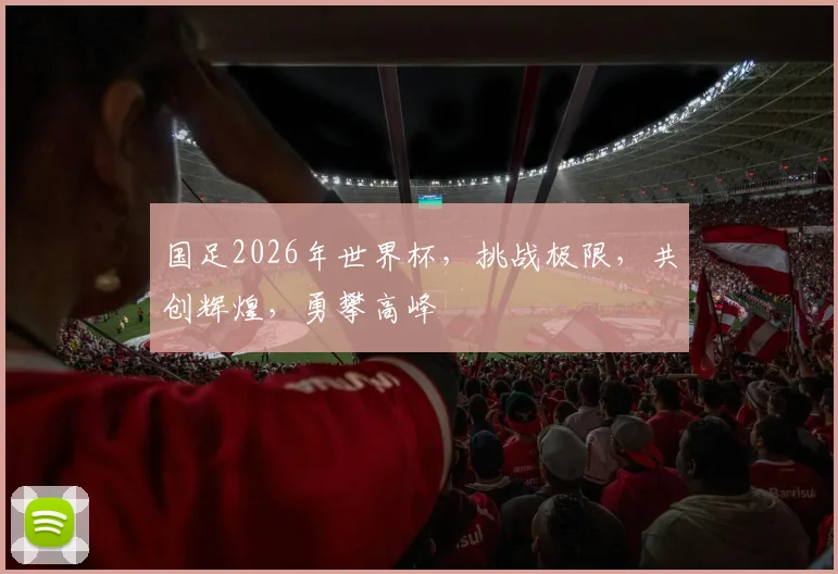 国足2026年世界杯，挑战极限，共创辉煌，勇攀高峰